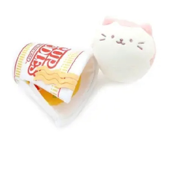 Kitty Plush in Nissin Cup Noodle - Anirollz new without tags - Picture 4 of 9
